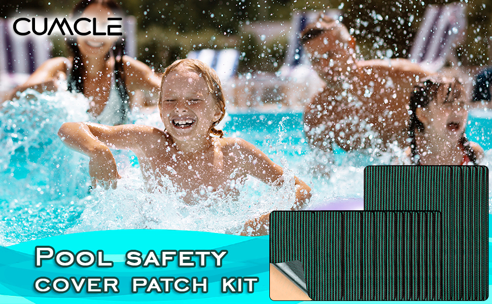 18 Pcs Pool Safety Cover Patch Kit Swimming Pool Cover