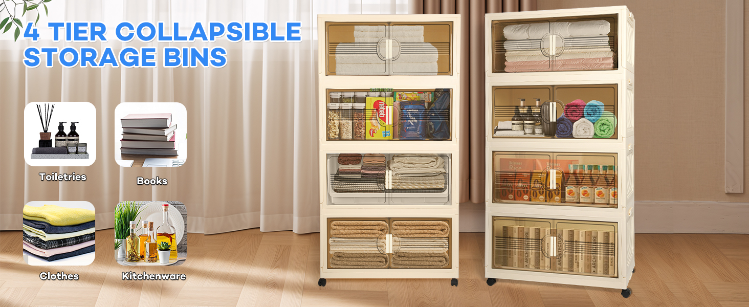 Storage Bins with Lids