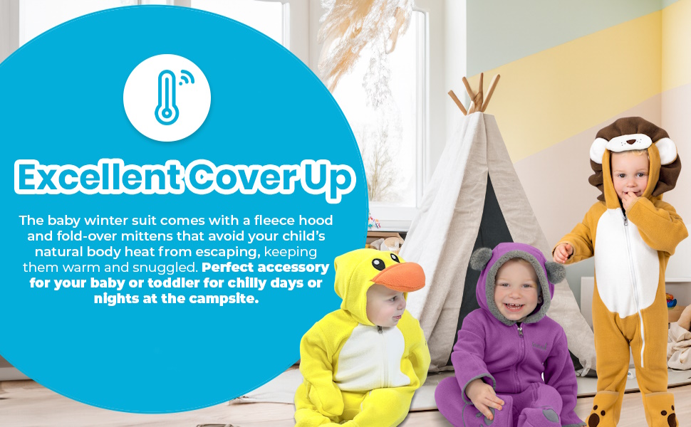 baby duck lion bear footies