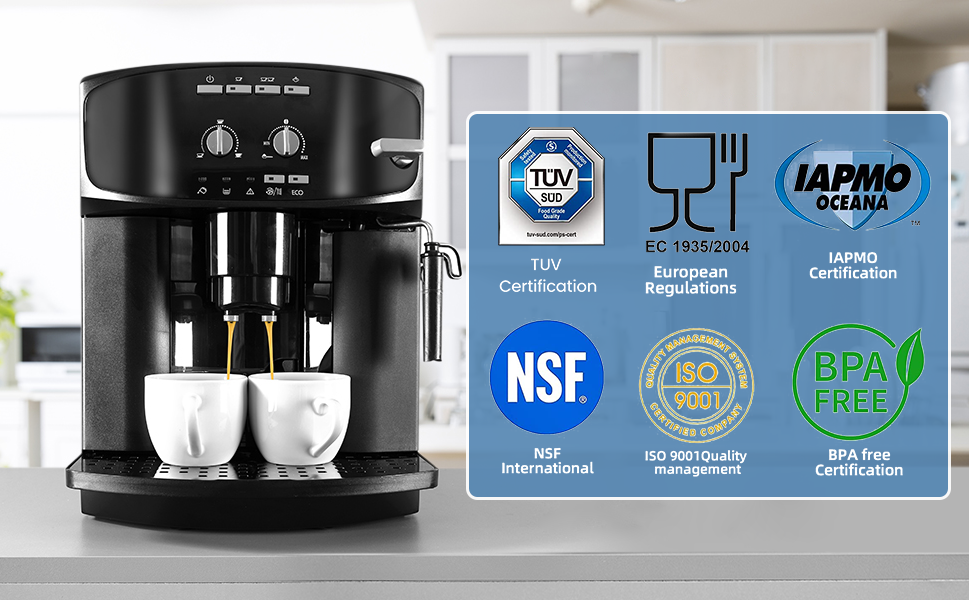 3Pack Water Filter for Sage Coffee Machine Models SES990/980/500/878