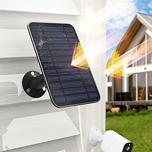 non-stop solar power for blink camera