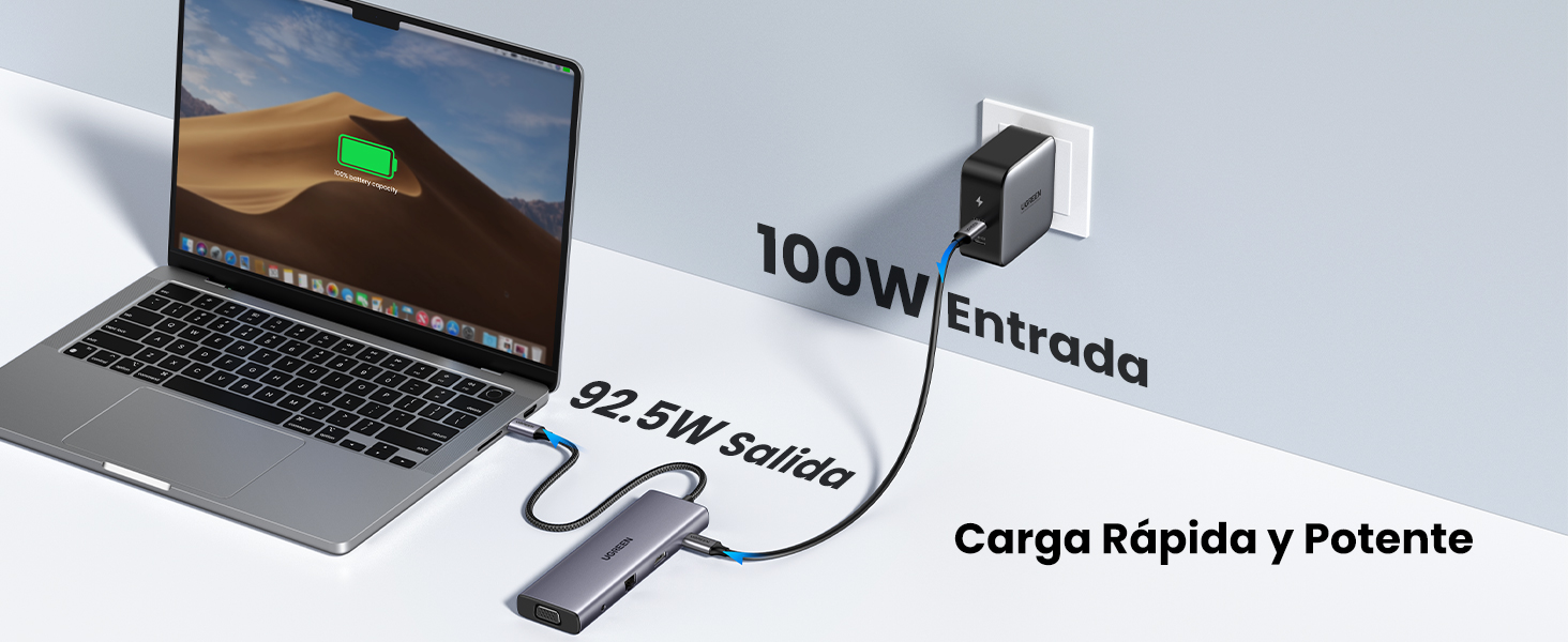100w PD Carga