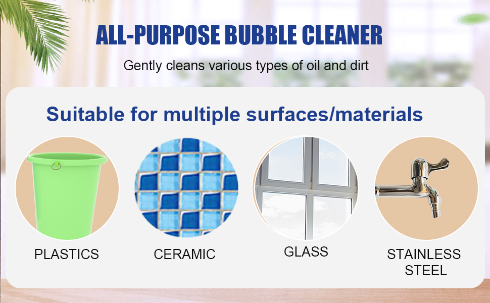 Bubble Cleaner Foam, 4PC Bubble Cleaner, All Purpose Bubble