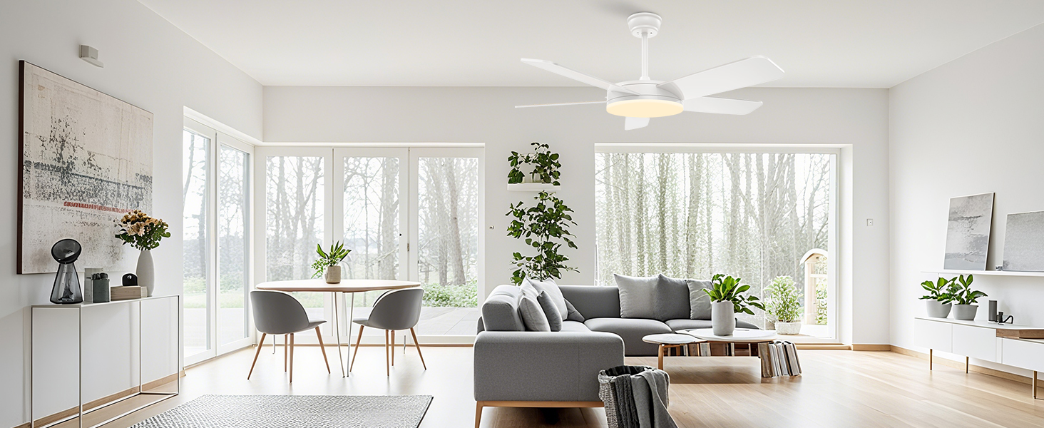 ceiling fans with lights and remote