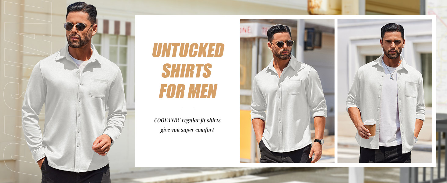 mens casual button down