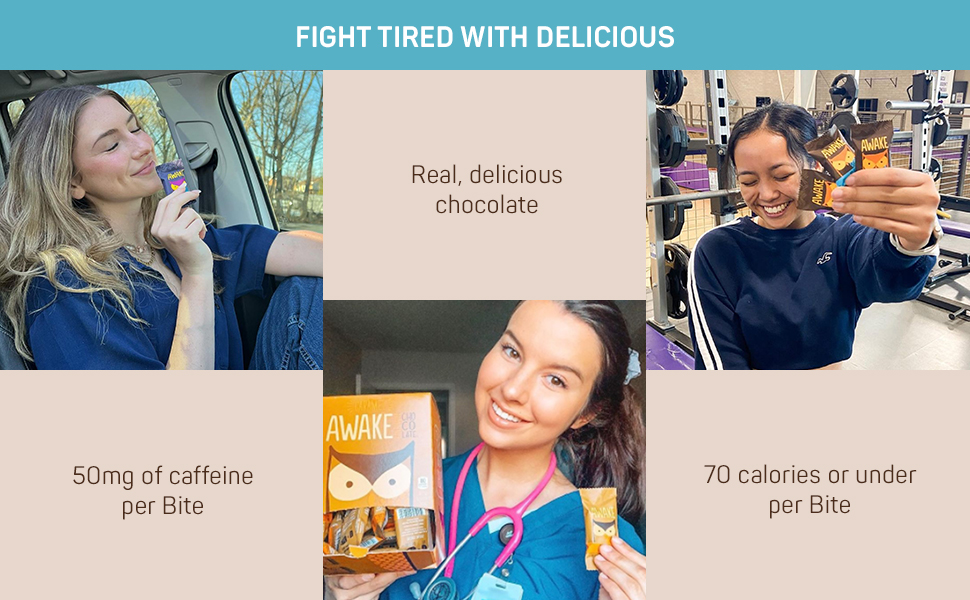 Fight tired with delicious
