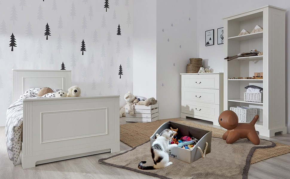 Pet Supplies Geyecete Large cat Toys Storage Bins Foldable Fabric