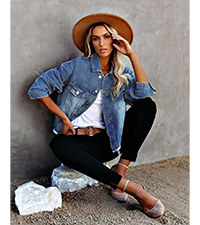 Damen Jeansjacken