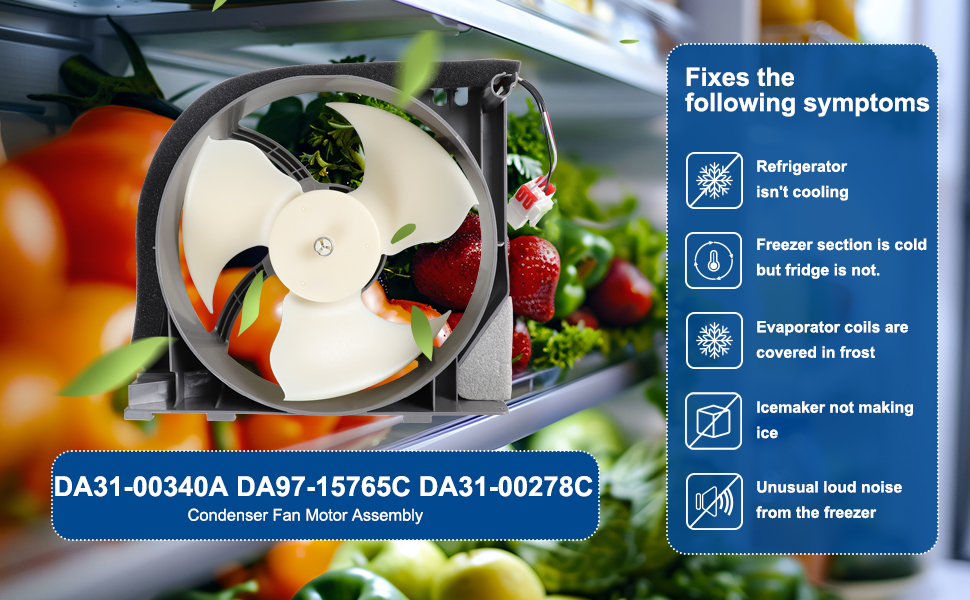 DA31-00340A,DA97-15765C,DA31-00278C,DA31-00340A DA97-15765C Condenser Fan Motor for Samsung