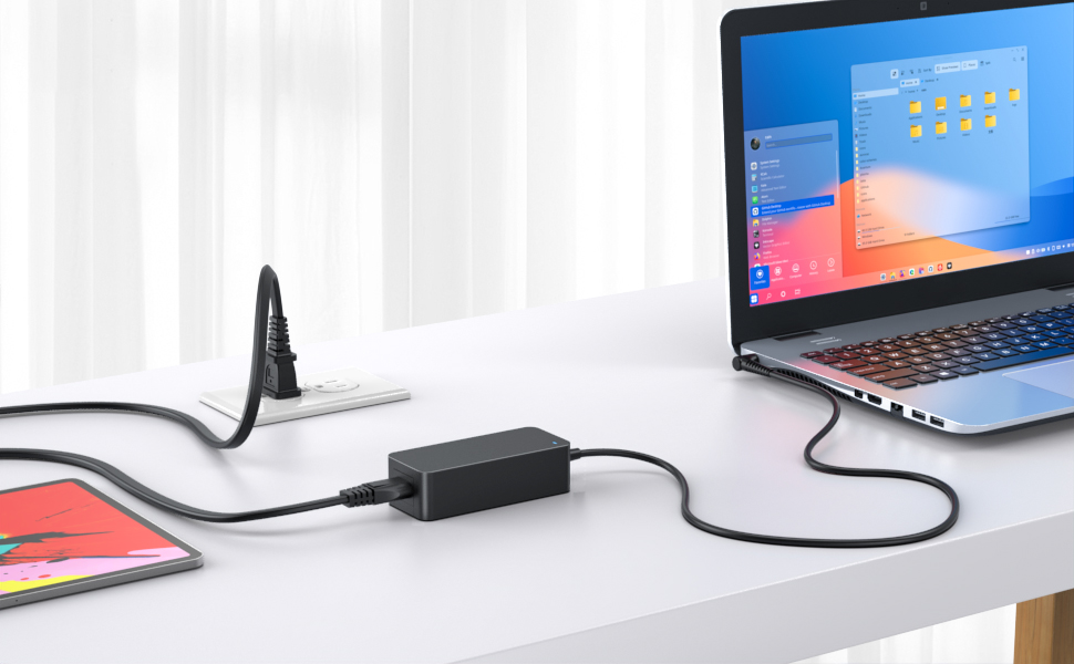 65W 45W UL Listed Charger for Lanovo ADLX45NCC3A Laptop