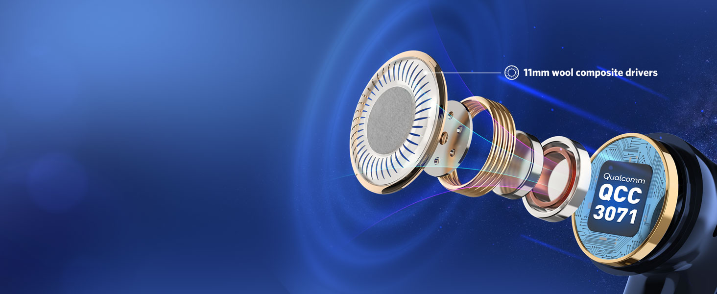 EarFun Air Pro 3 Noise Cancelling Wireless Earbuds