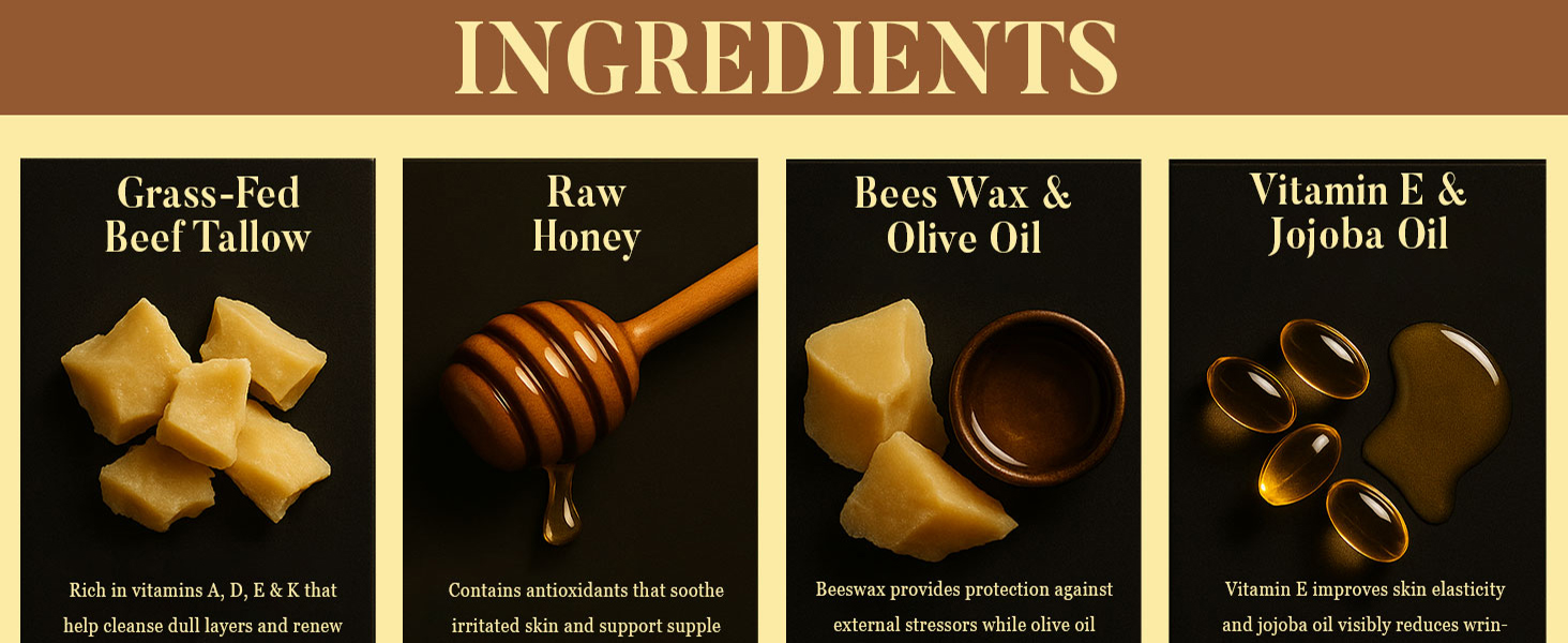 whipped beef tallow for skin