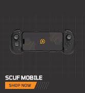 SCUF Nomad Wireless iPhone Mobile Gaming Controller – Customizable Paddles – Anti-Drift Thumbstic...
