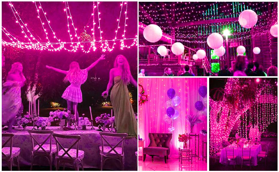 Christmas Fairy Lights Battery Operated Waterproof String Lights With