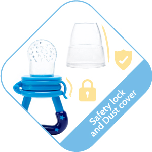 Silicone Baby Fresh Fruit and Food Feeder, Pacifier