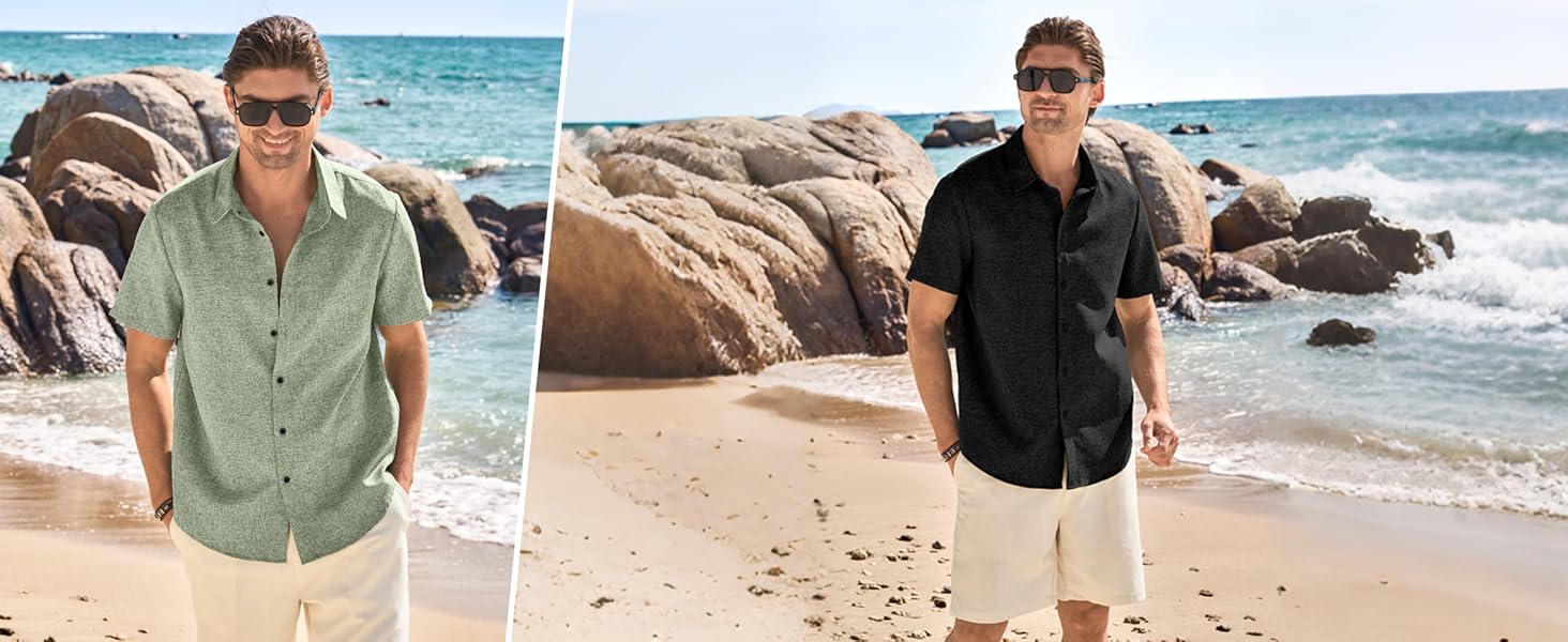 mens casual shirts