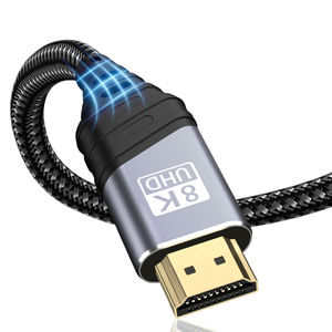 HDMI 2.1 Kabel 2M 8K- 2.1 48Gbps HDMI Kabel Ultra Highspeed 8K@60Hz