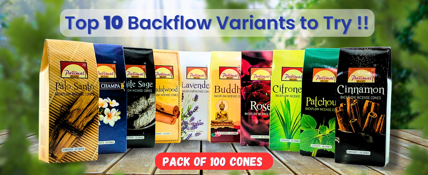 Backflow Incense Cones for Waterfall