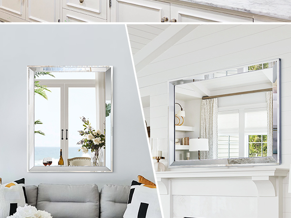 Amazon.com: Chende Rectangular Mirror for Wall Decor, 24