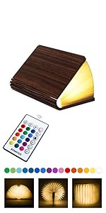 book led lamp en color nogal de tamaño mediano ideal para decorar rincones de casa especiales