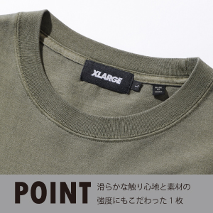 大人気 XLARGE OVERDYED DESERT S/S POCKET TEE レトロ感◎ セール】OVERDYED DESERT S/S POCKET TEE（Tシャツ/カットソー