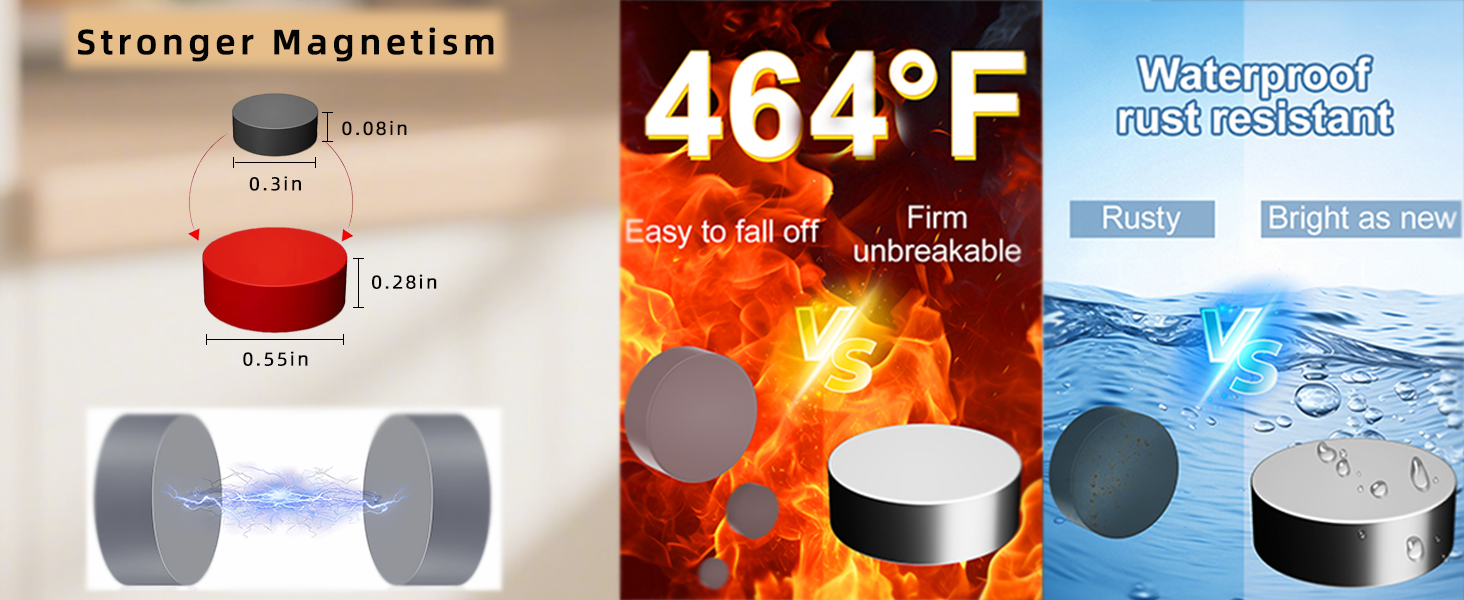 Air Fryer Magnet Silicone Buckle