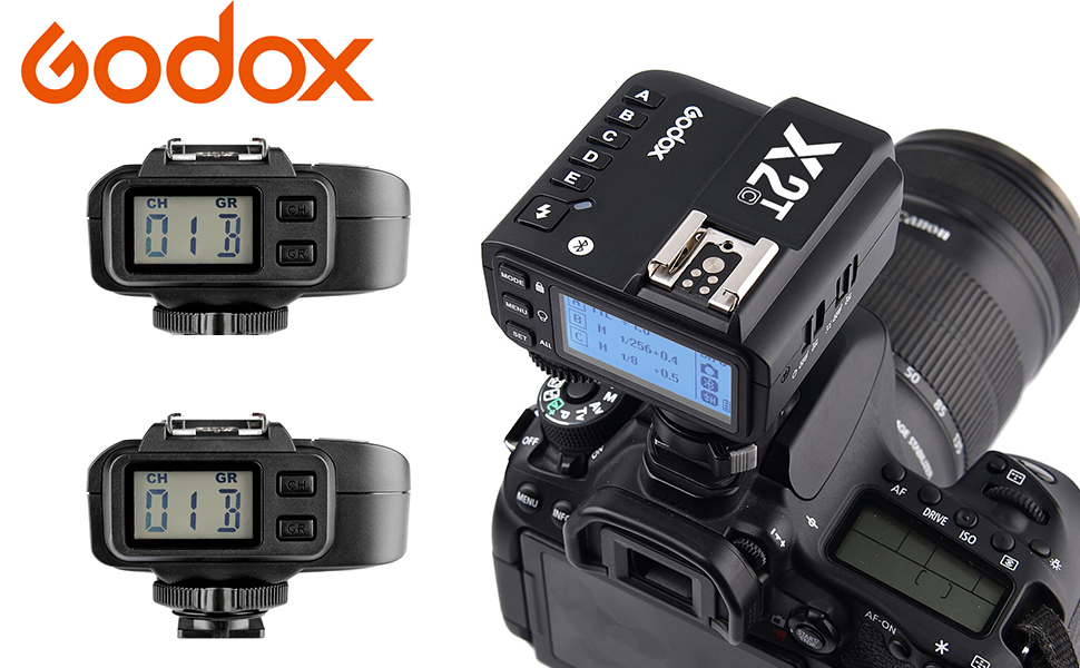 Amazon.com : Godox X2T-C TTL Wireless Flash Trigger with 2