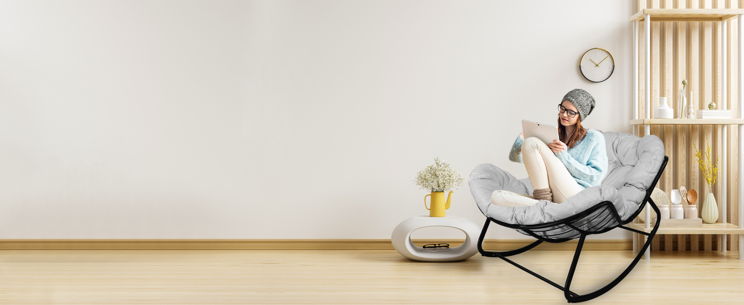 extra großen schaukelsessel