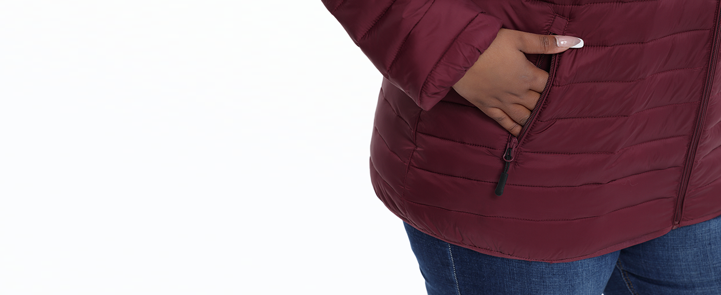 ZIPPERED POCKETS