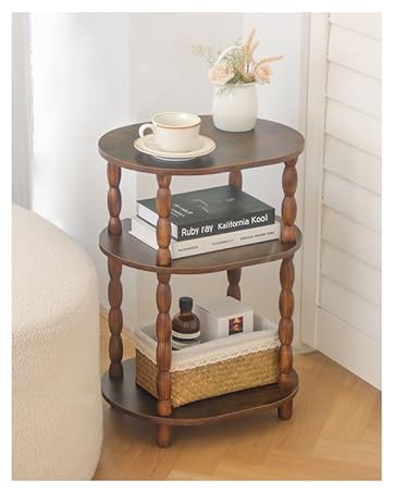 rustic end table