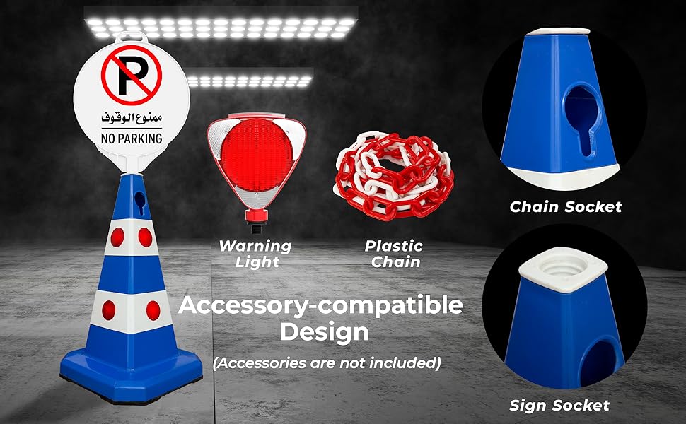 reflective traffic safety cone