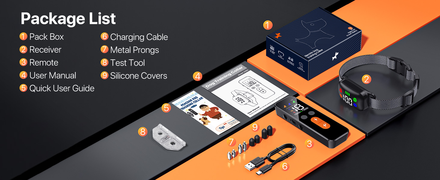 e collar for dogs training