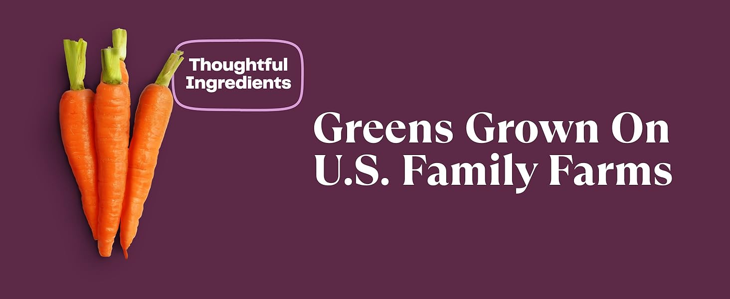 Greens Grown On U.S. Family Farms