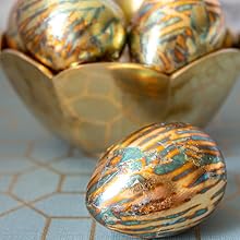 variegated metal leaf