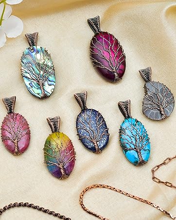 Copperie Pure Copper Artisan Tree of life Pendant