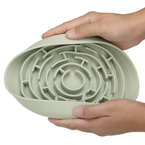 slow feeder dog bowl
