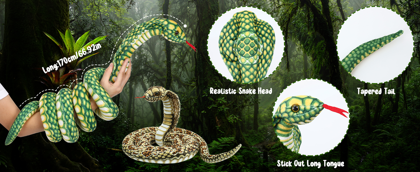 giant snake plush