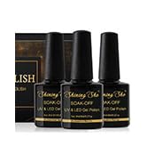 Shining She UV Nagellack Pastell,6 Farben Bright Summer Milchweiß Hellblau Zart Grün Hellrosa Hel...