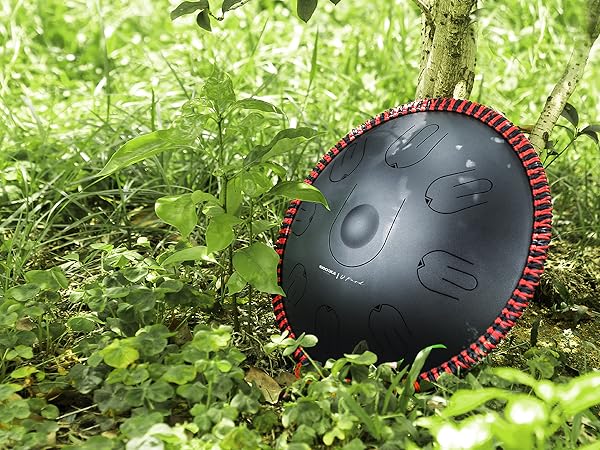 Amazon.com: Moozica Steel Handpan Tongue Drum, 14 Inches 17