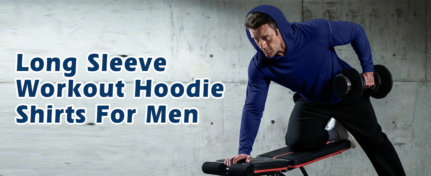 long sleeve workout shirt for men