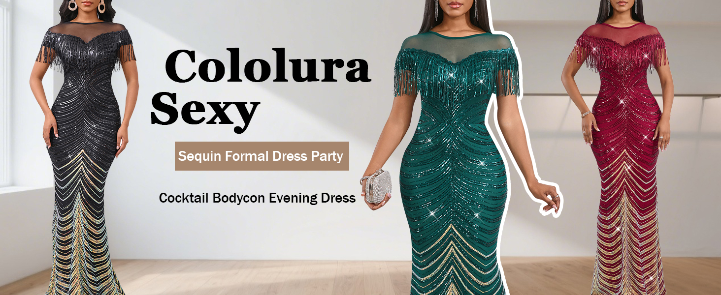 Cololura Formal Dress Evening Gown