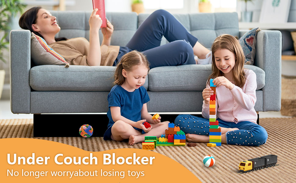 couch under blocker sofa bed furniture sectional gap block blockers connectors