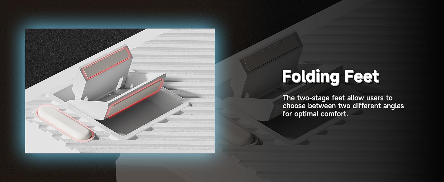 folding feet