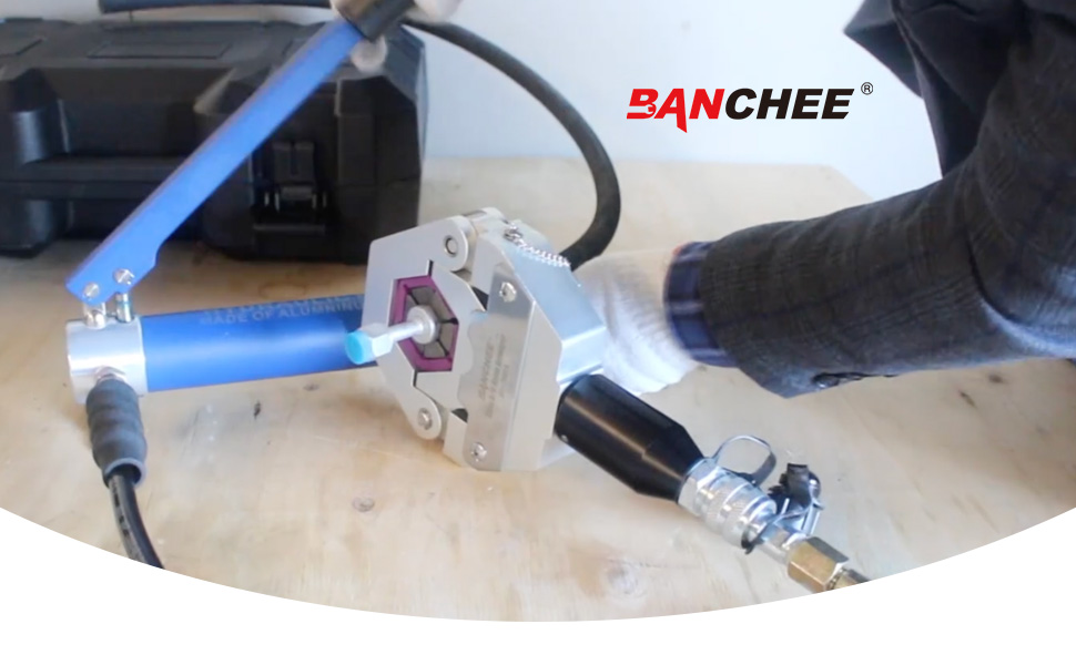 hydraulic hose crimping tool AC Crimping Tool for Barbed and Beaded Hose Fittings