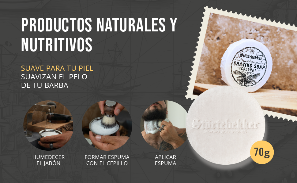 jabón de afeitar, espuma de afeitar, accesorios de afeitado