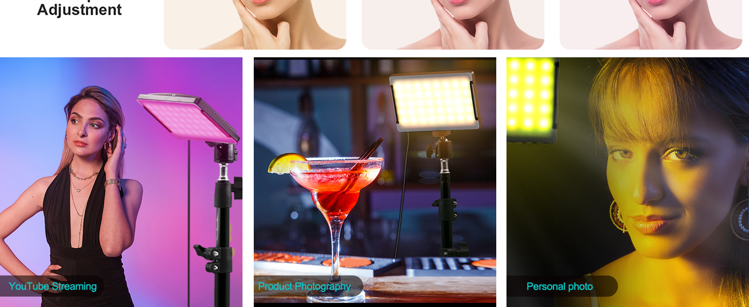 lighting for video recording