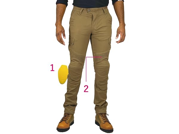 KOMINE カーゴパンツ 膝パッド付き KOMINE カーゴパンツ 膝パッド付き カーゴパンツ バイクパンツ