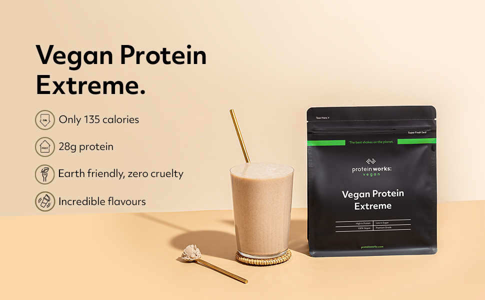 Protein Works Vegan Protein Extreme Added Vitamin Blend Vegan