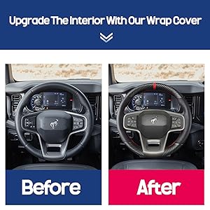 The steering wheel wrap are exactly fitted item