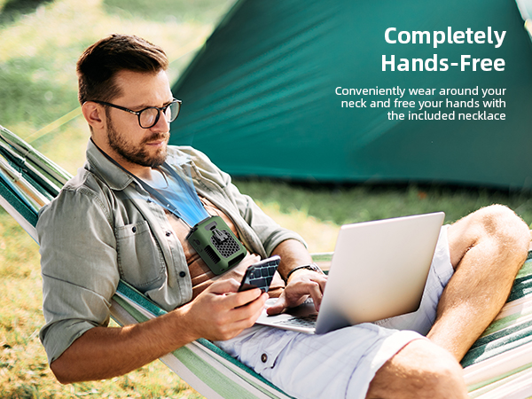 waist fan portable waist fan belt clip portable fan pocket fan